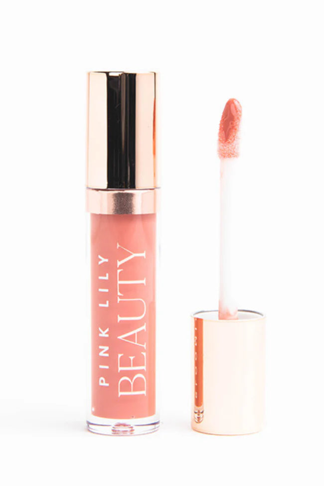 Pink Lily Beauty Blooming Gloss Tinted Lip Oil - Rose Glow