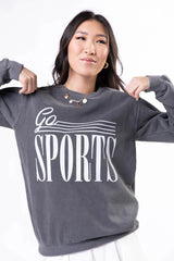 Go Sports Pepper Comfort Colors Graphic Sweatshirt