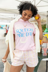 Squeeze The Day Blossom Comfort Color Graphic Tee