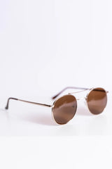 Gold Aviator Sunglasses