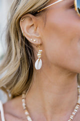 Dangle Shell Earrings