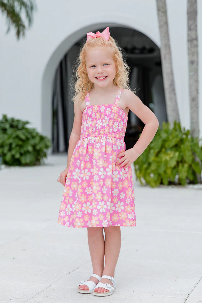 Kid's Sunny Skies Pink Dress SALE