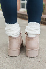 Hattie Taupe Booties