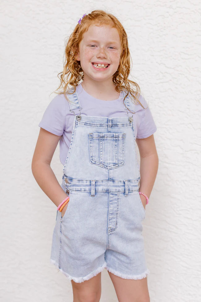 My Favorite Kid's Stretchy Shorts Overalls FINAL SALE