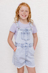 My Favorite Kid's Stretchy Shorts Overalls FINAL SALE