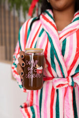 Cup Of Cheer Iced Coffee Cup FINAL SALE