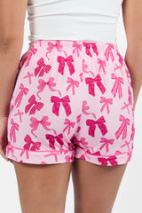 Good To Get Away In Put A Bow On It Pajama Shorts