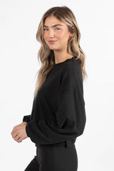 In A Dream Black Super Soft Pullover