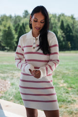 Time Will Tell Striped Sweater Dress FINAL SALE