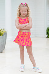 Kid's Don't Sweat It in Floral Flair Active Skirt SALE