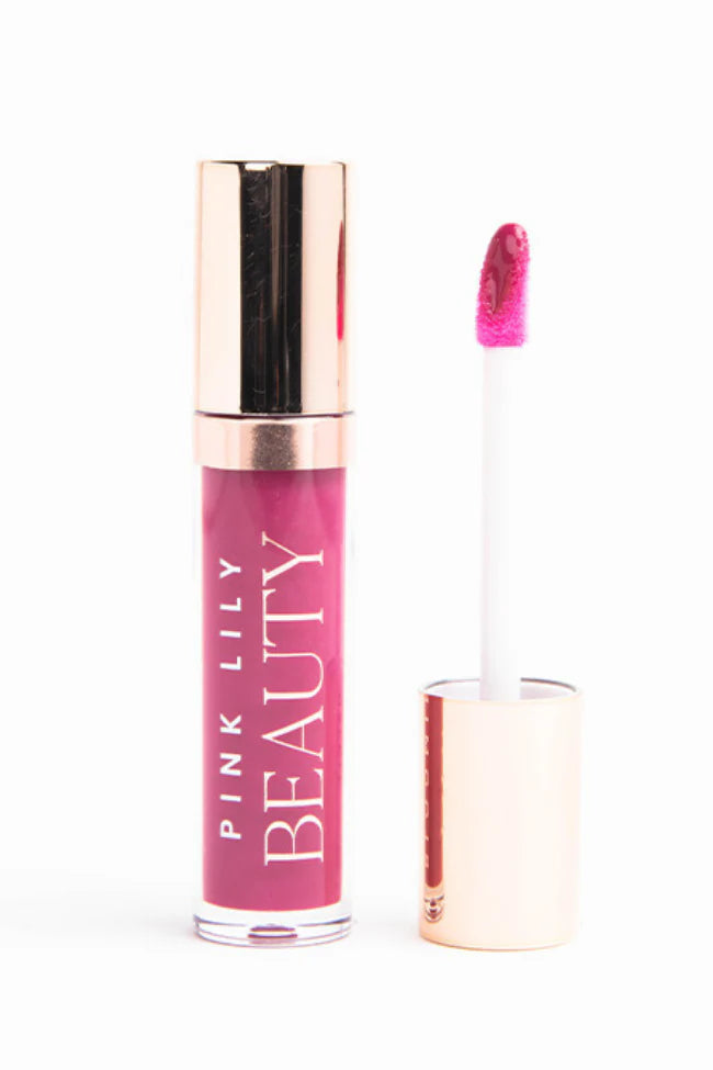 Pink Lily Beauty Blooming Gloss Tinted Lip Oil - Polished Pum