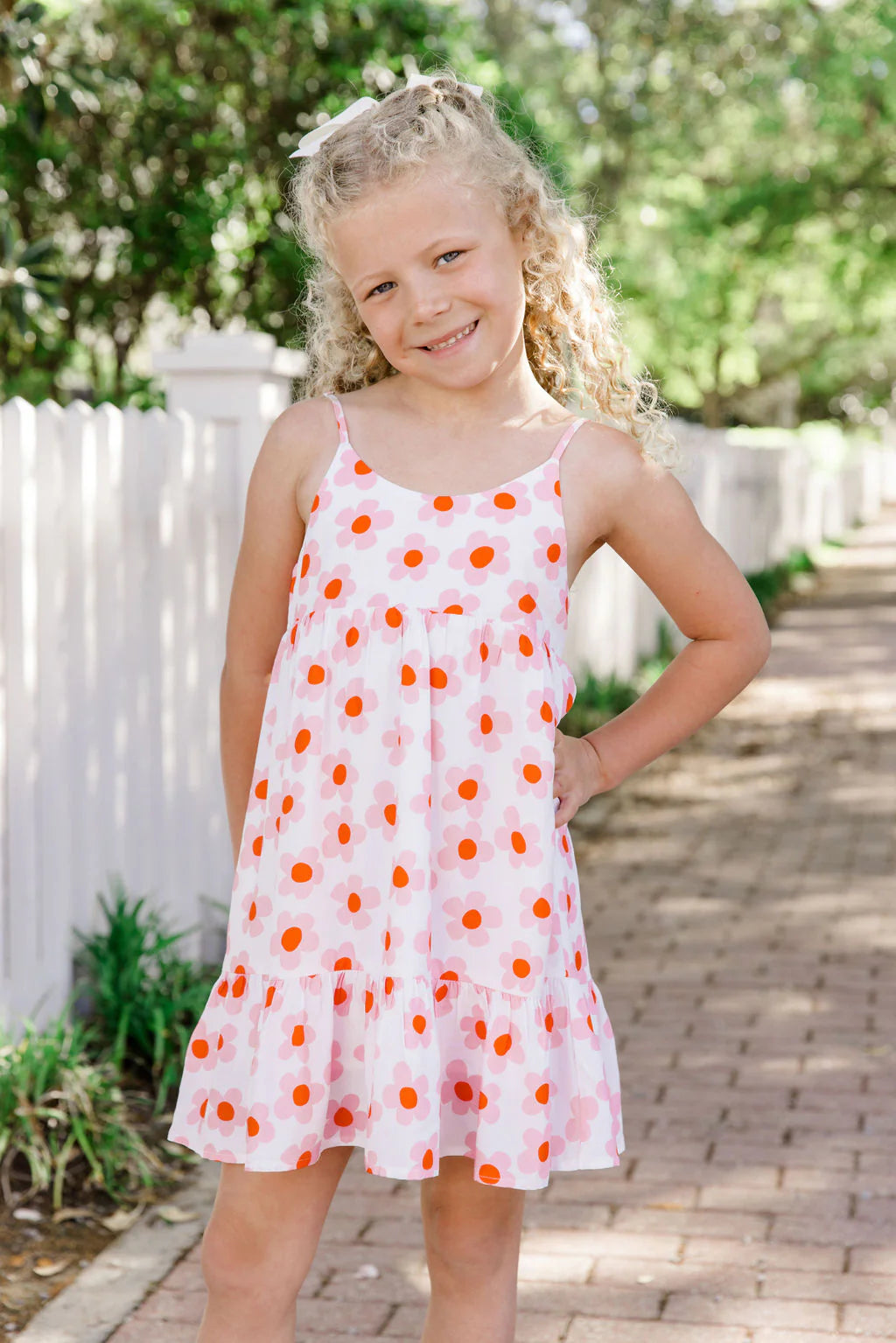 Kid's Keep Blooming In Kennedy Daisy Floral Dress SALE