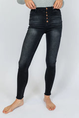 Chelsie Black Skinny Tall Jeans FINAL SALE