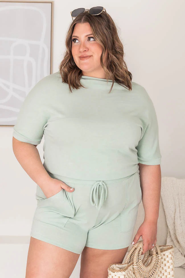 Truthfully Trendy Mint Romper FINAL SALE