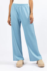 Let's Just Stay Blue Knit Wide Leg Pants SALE