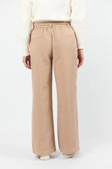 New Flow Khaki Pull On Wide Leg Pants