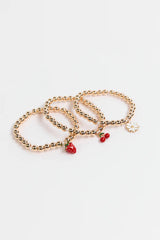 Fruit Basket Stretch Bracelet Set