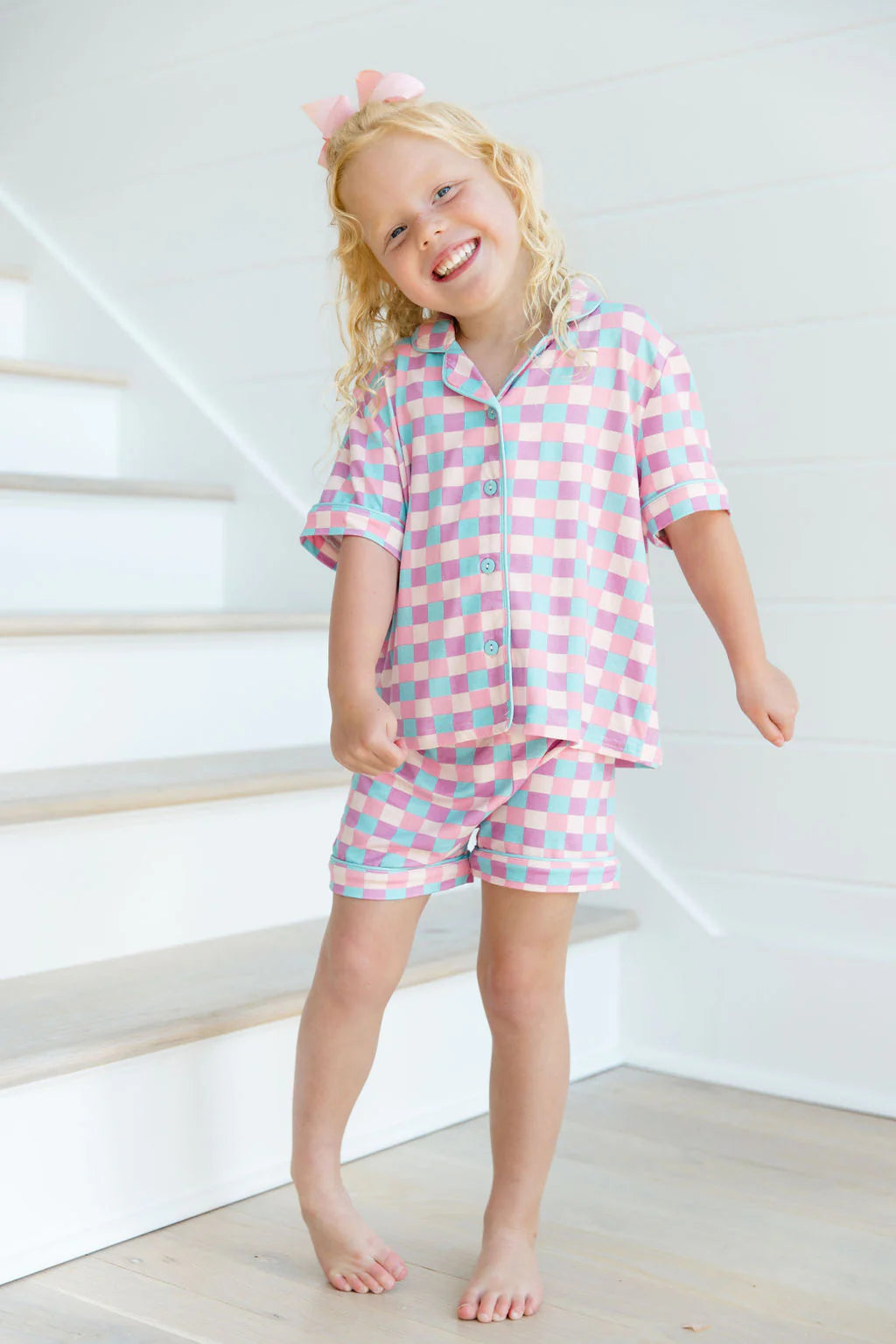 Kid's Good To Get Away  In Tori Checkered SALE