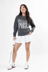 Go Sports Pepper Comfort Colors Graphic Sweatshirt