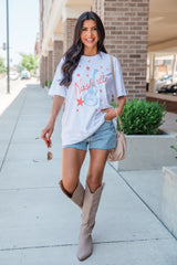 Nashville Star White Comfort Colors Graphic Tee