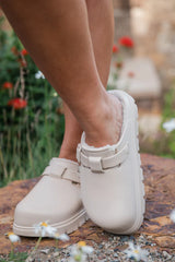 Palmer Rubber Sherpa Lined Slip-on Clog