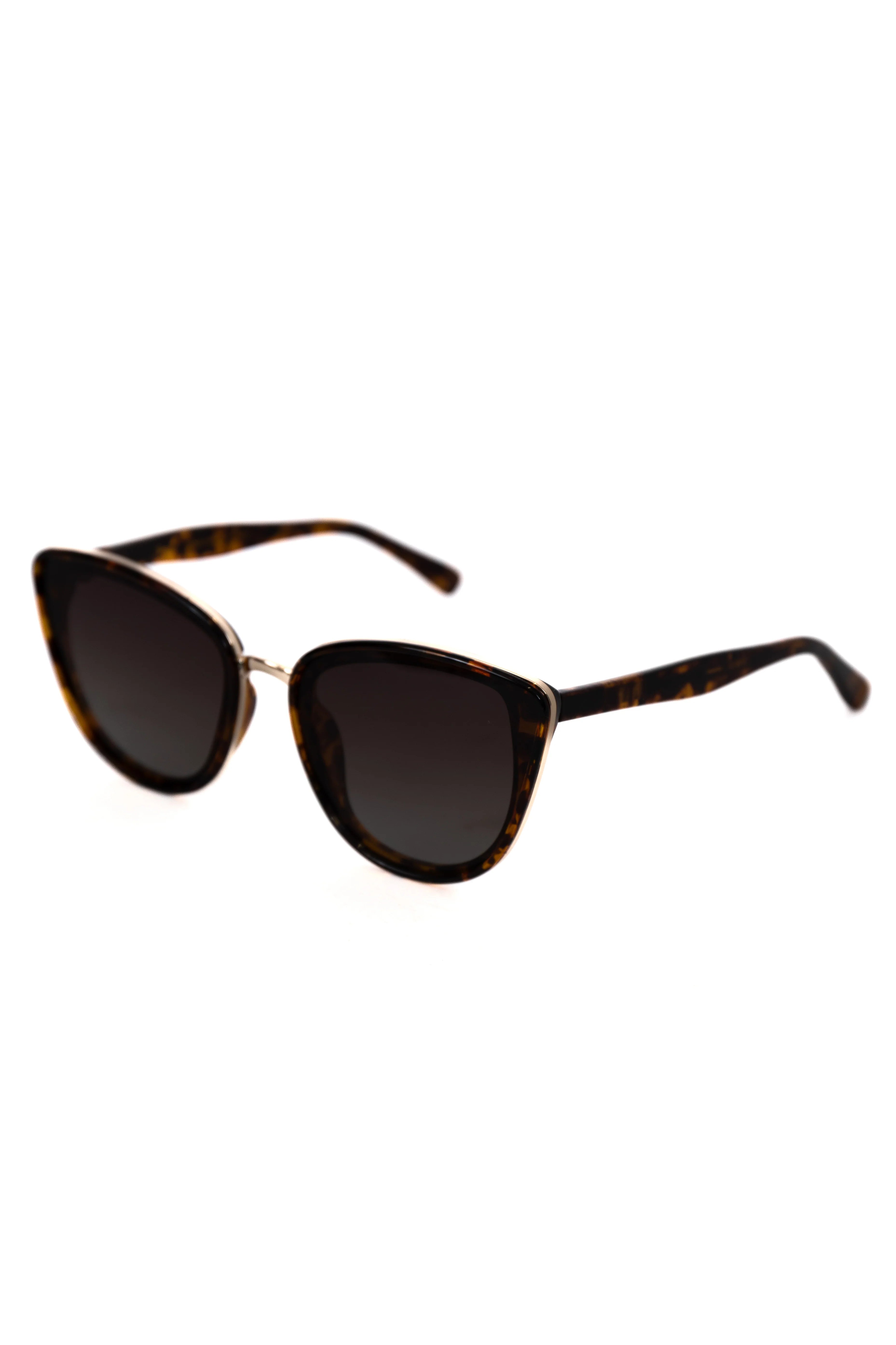 Aria Brown Tortoise Sunglasses FINAL SALE