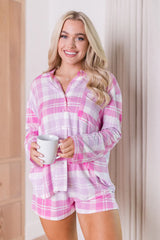 Good To Get Away In Plaid Perfection Plaid Pajama Set SALE