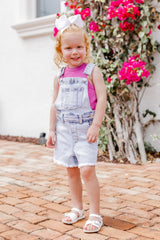 My Favorite Kid's Stretchy Shorts Overalls FINAL SALE