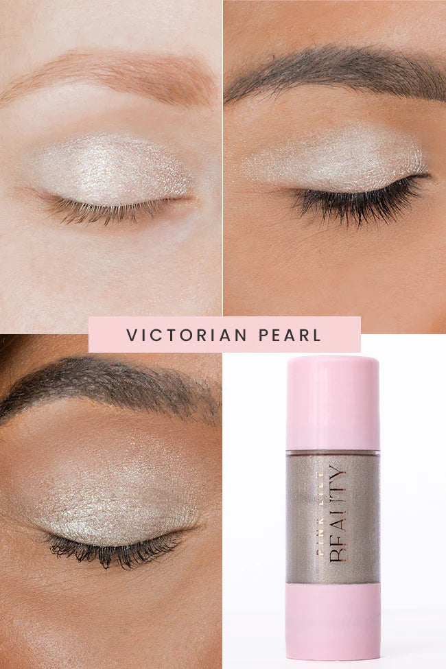 Pink Lily Beauty Radiant Bloom Eyeshadow Drops - Victorian Pearl