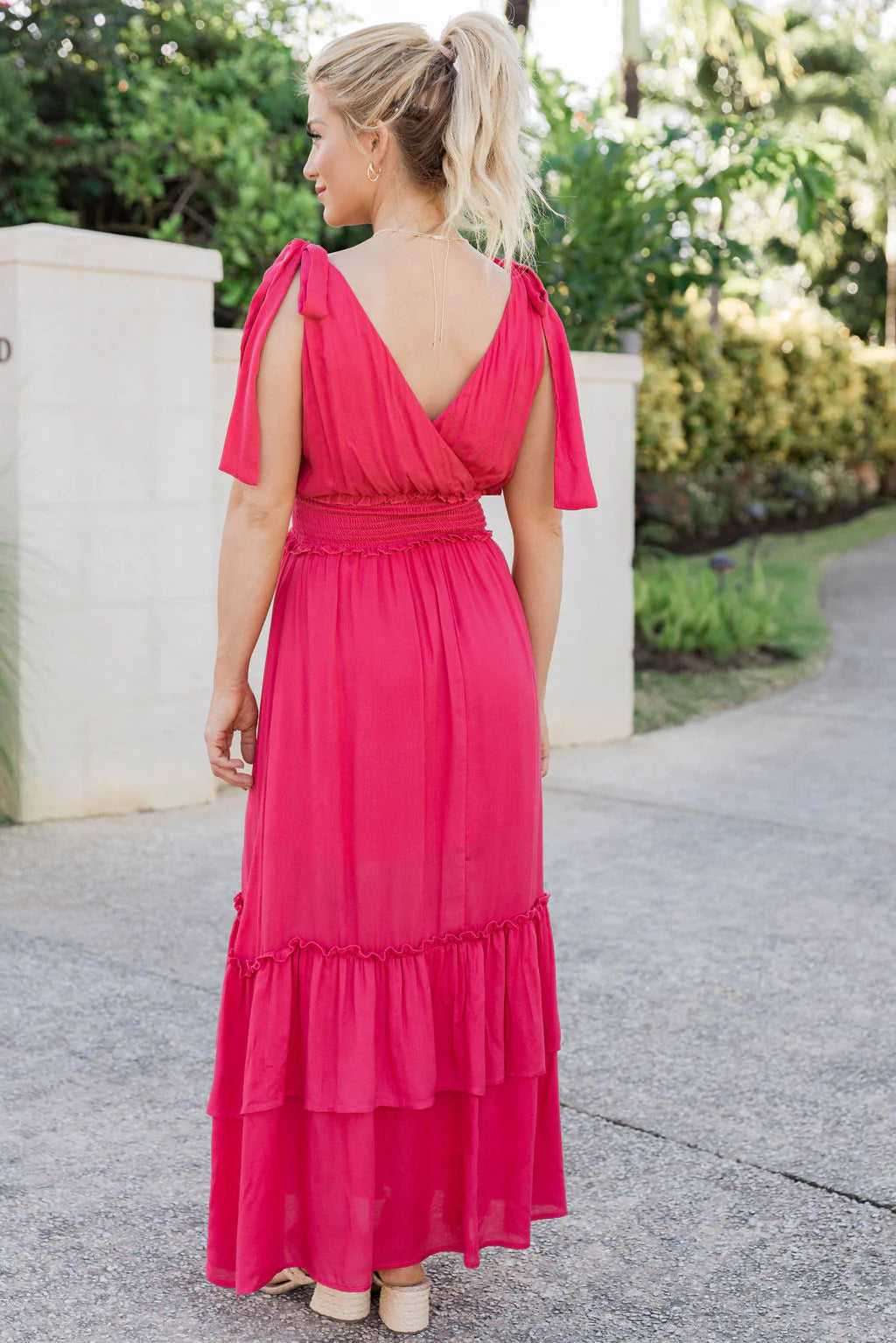 Make It Memorable Watermelon Maxi Dress FINAL SALE