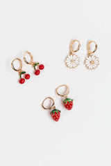 Fruit Basket Earring Set