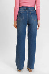 Kelsea Dark Wash Wide Leg Tall Jeans