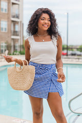 Summertime Muse Ivory Ruffle Sleeve Sweater Tank SALE