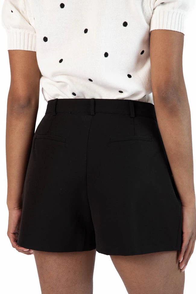 Fresh Path Black Tailored Shorts