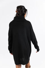 Changing Locations Black Turtleneck Sweater Dress FINAL SALE