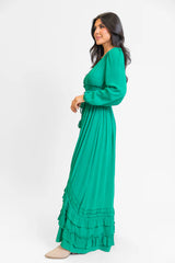 Lucky To Have You Jade Maxi Dress