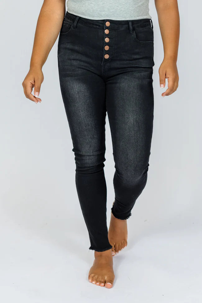 Chelsie Black Skinny Jeans