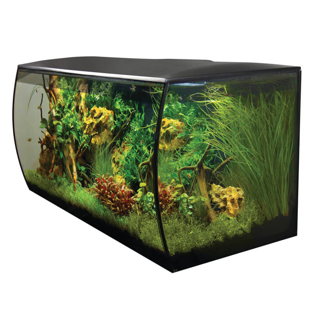 Fluval Flex Aquarium 32.5 Gallon Black