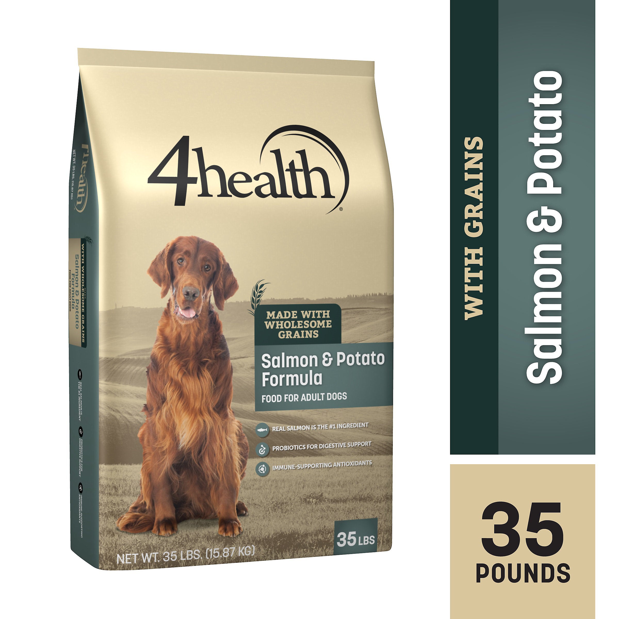 4health with Wholesome Grains Salmon & Potato Formula Adult Dry Dog Food