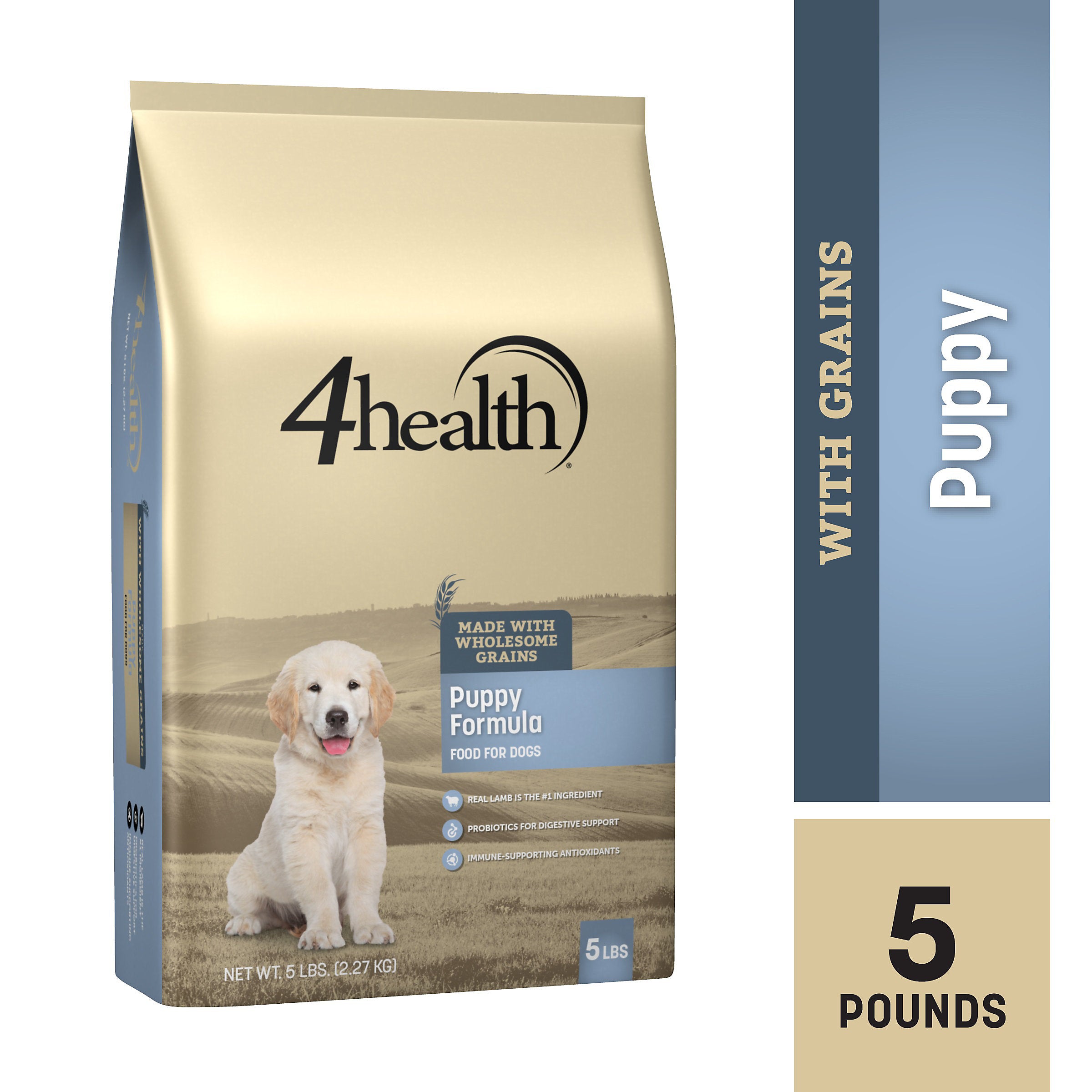 4health with Wholesome Grains Puppy Formula Dry Dog Food