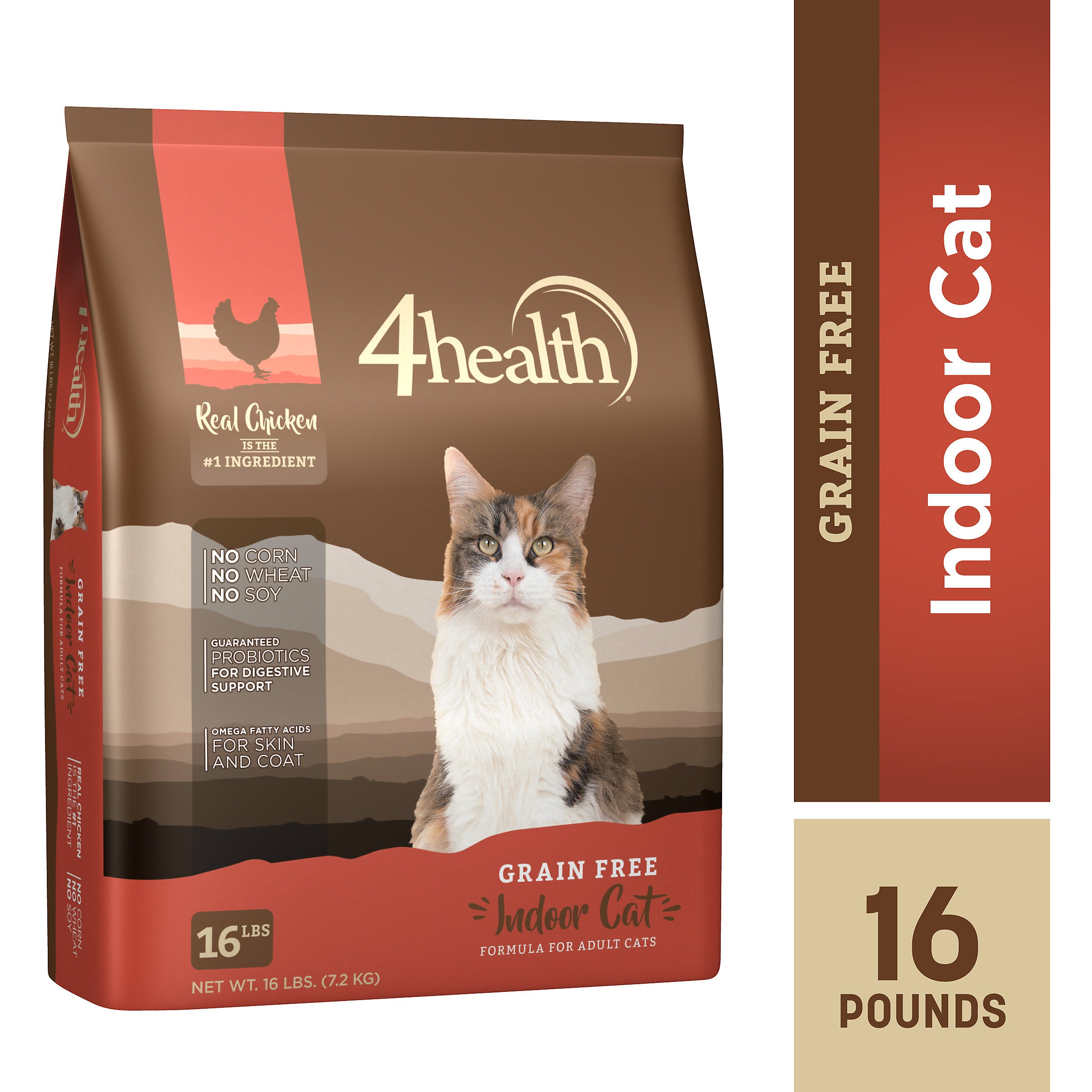 4health Grain Free Indoor Dry Cat Food Formula for Adult Cats