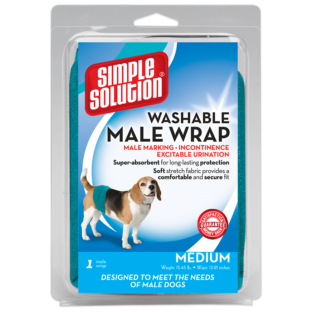 Simple Solution Washable Male Wrap Size Medium