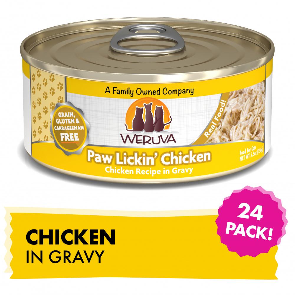 Weruva Grain Free Paw Lickin’ Chicken Canned Cat Food