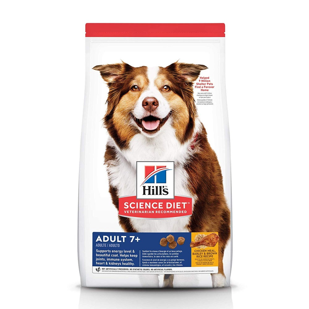 Hill’s Science Diet Adult 7+ Chicken, Rice, and Barley Recipe Dry Dog Food