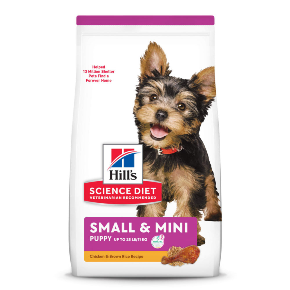 Hill’s Science Diet Puppy Small & Toy Breed Chicken Meal, Barley, & Brown Rice Recipe Dry Dog Food