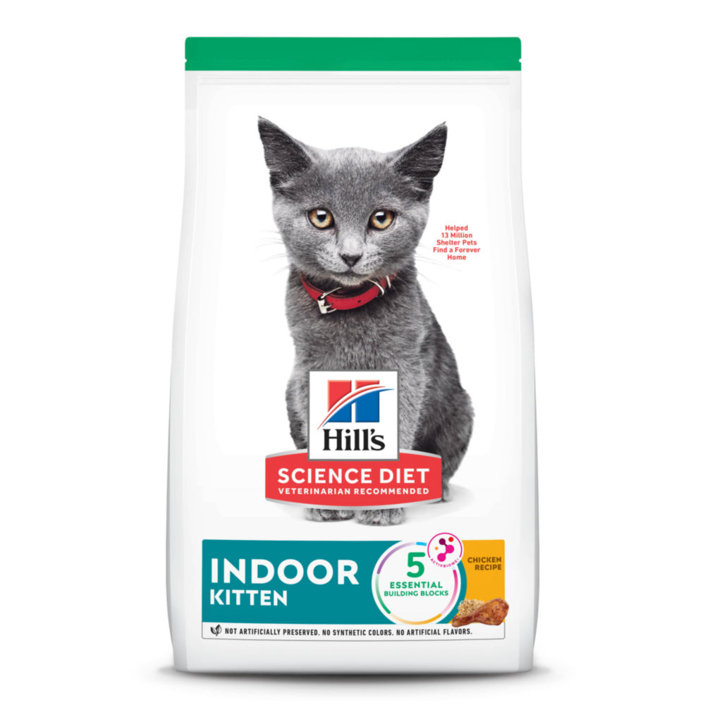 Hill’s Science Diet Kitten Indoor Chicken Recipe Dry Cat Food