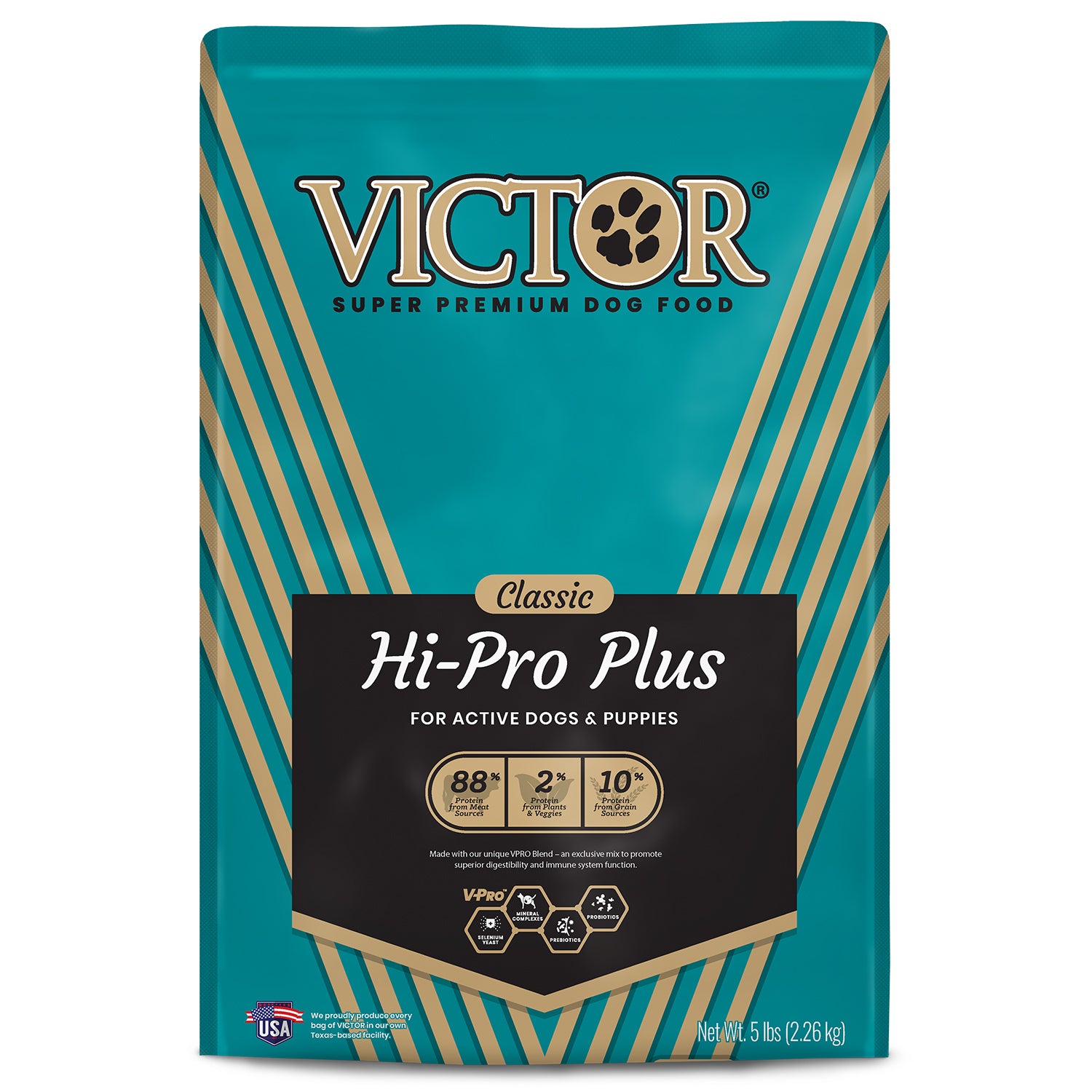 Victor Hi Pro Plus Dry Dog Food, 5lb