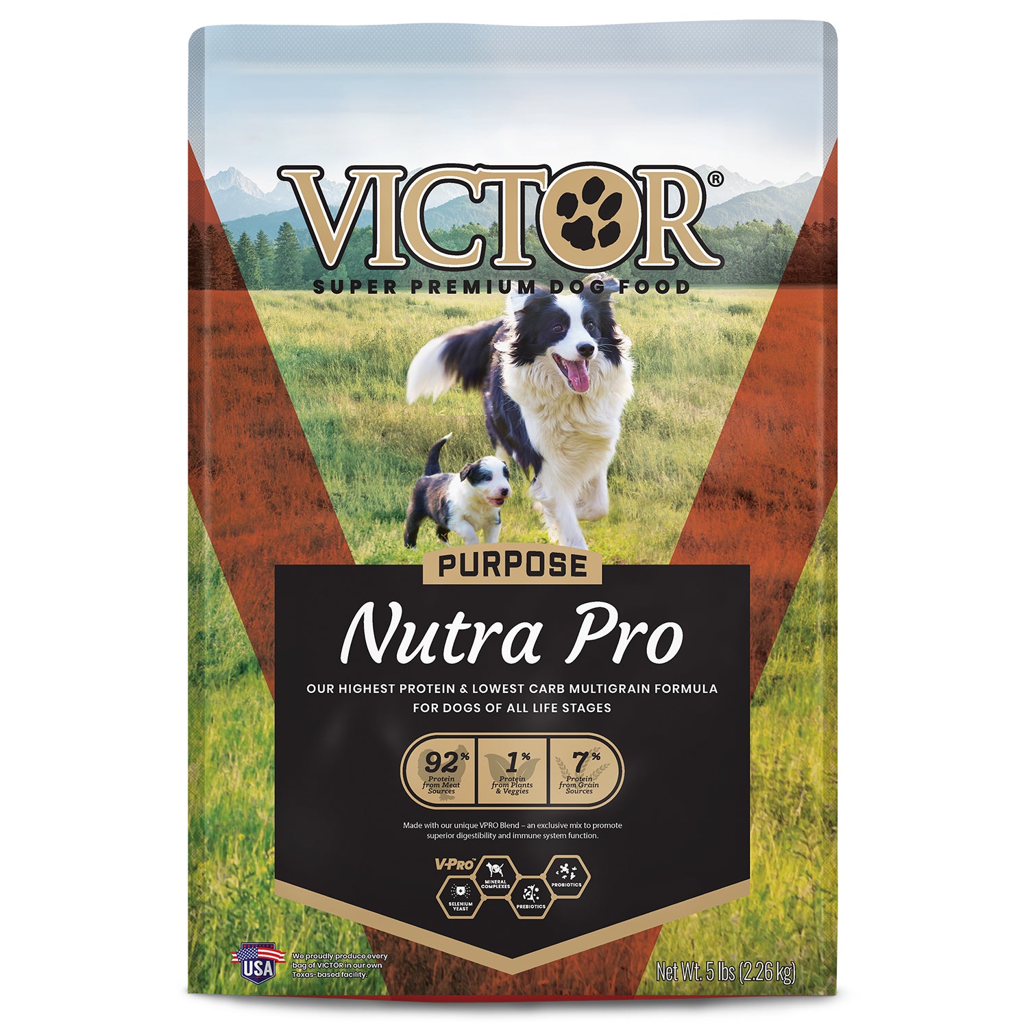 Victor Nutra Pro Dry Dog food, 5lb