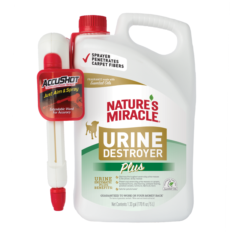 Nature’s Miracle Dog Urine Destroyer Plus AccuShot 170oz