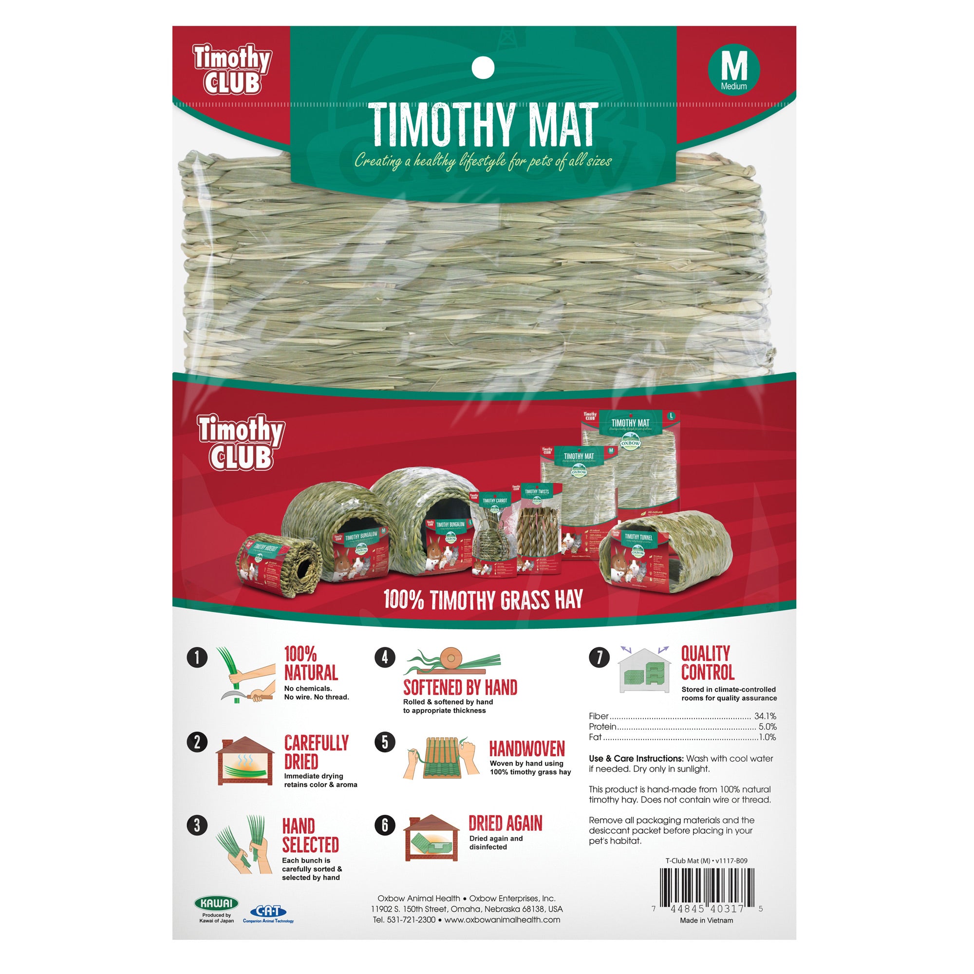 Oxbow Timothy Hay Mat, Medium